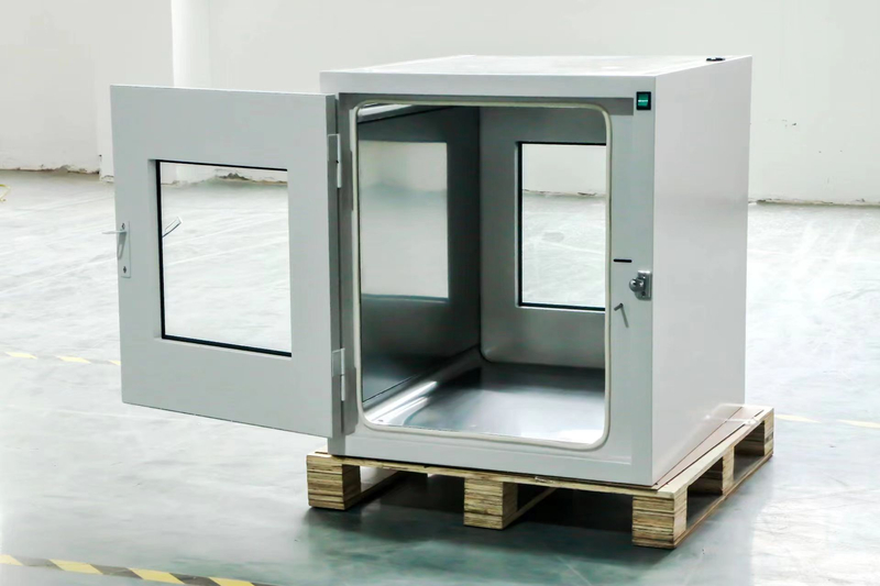 Para la caja de pase eléctrico de laboratorio sin tablero