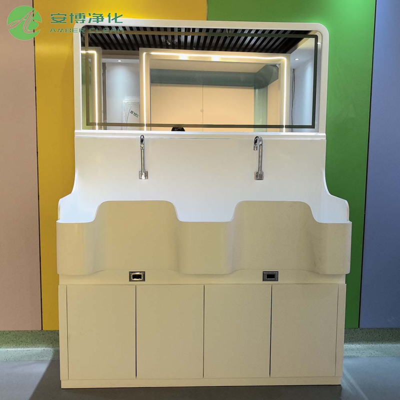 Superficie de la superficie sólida coriana DuPont Washing para laboratorio para laboratorio