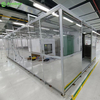 Clase 100 Simple Limpy Room Modular Clean Booth con cortina antiestática