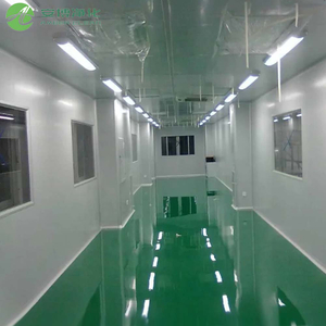 Diseño modular de la sala de limpieza y construcción del servicio único