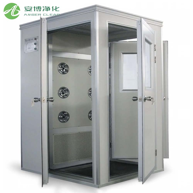 Amber Custom Clean Room Shower en la industria farmacéutica Fabricante