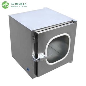 Caja de pase estático de sala limpia personalizada en farmacéutica