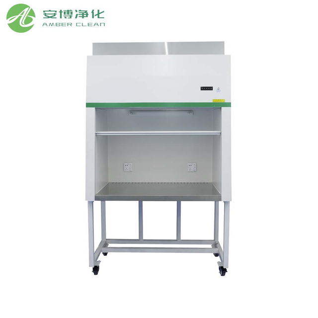 Banco de limpieza de flujo laminar horizontal de acero inoxidable de clase 100