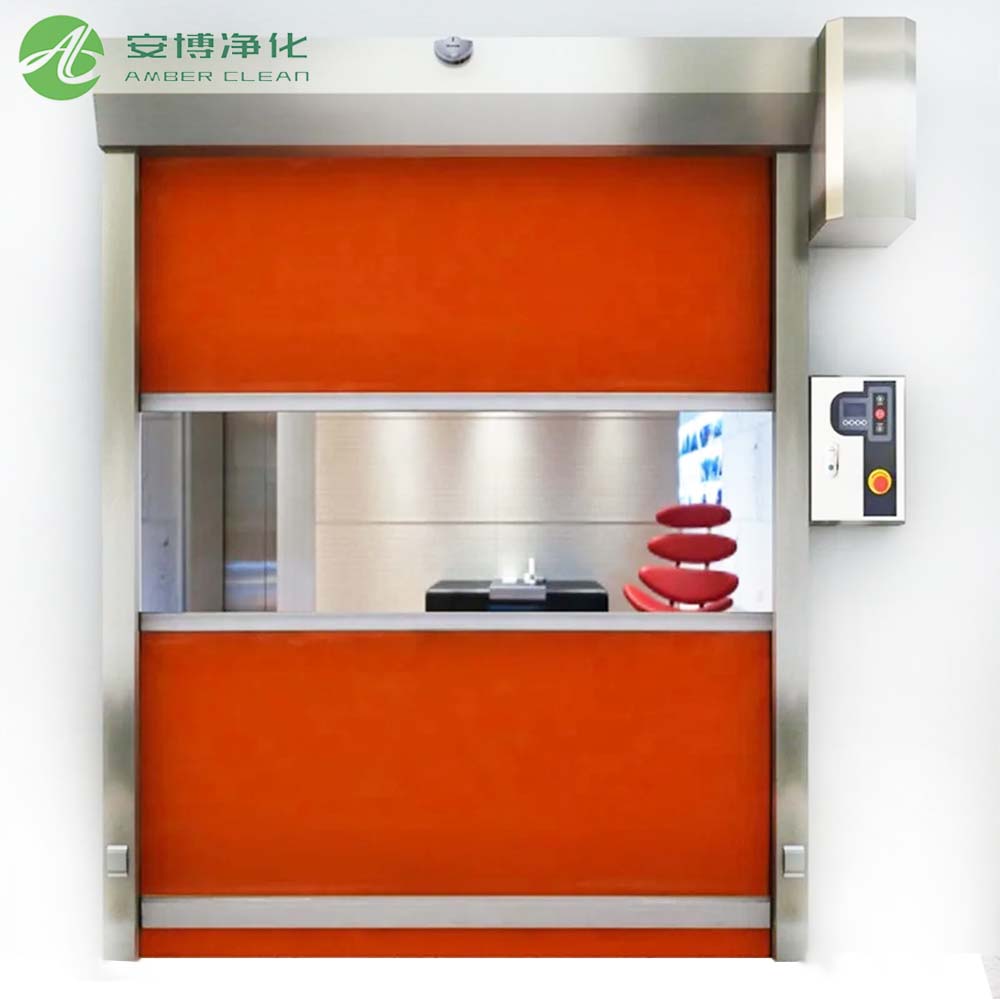 Puerta de fuego de doble pista de control remoto de color personalizado