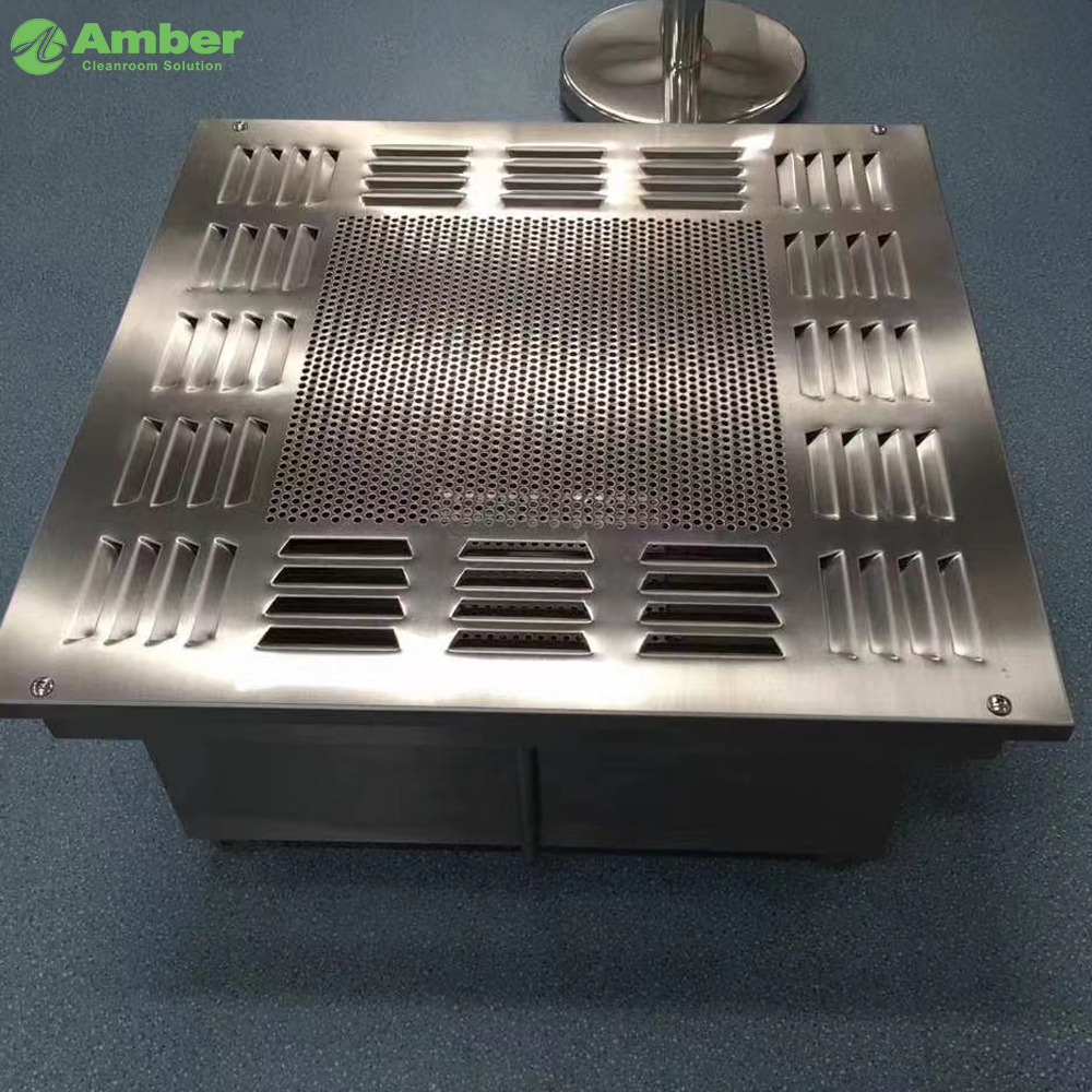 Filtro de fuga cero de ámbar la caja HepA de sello líquido de filtro U15 para la sala de limpieza GMP