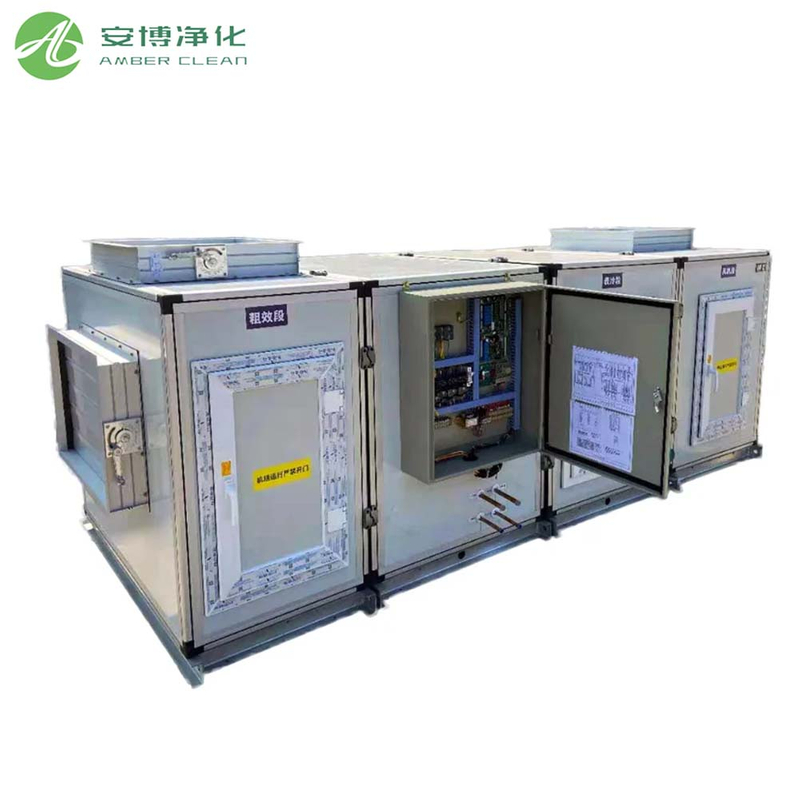 Unidad de manejo de aire modular de ámbar personalizado Comercial AHU