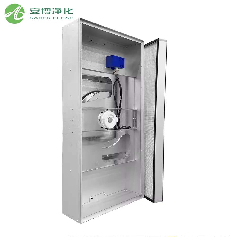 Purificador de aire de flujo laminar limpio FFU Unidad de ventilador HEPA con CE certificado
