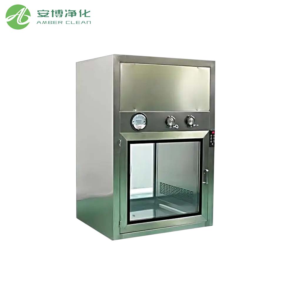 Puerta de vidrio de elevación automática SUS304 Pase Box