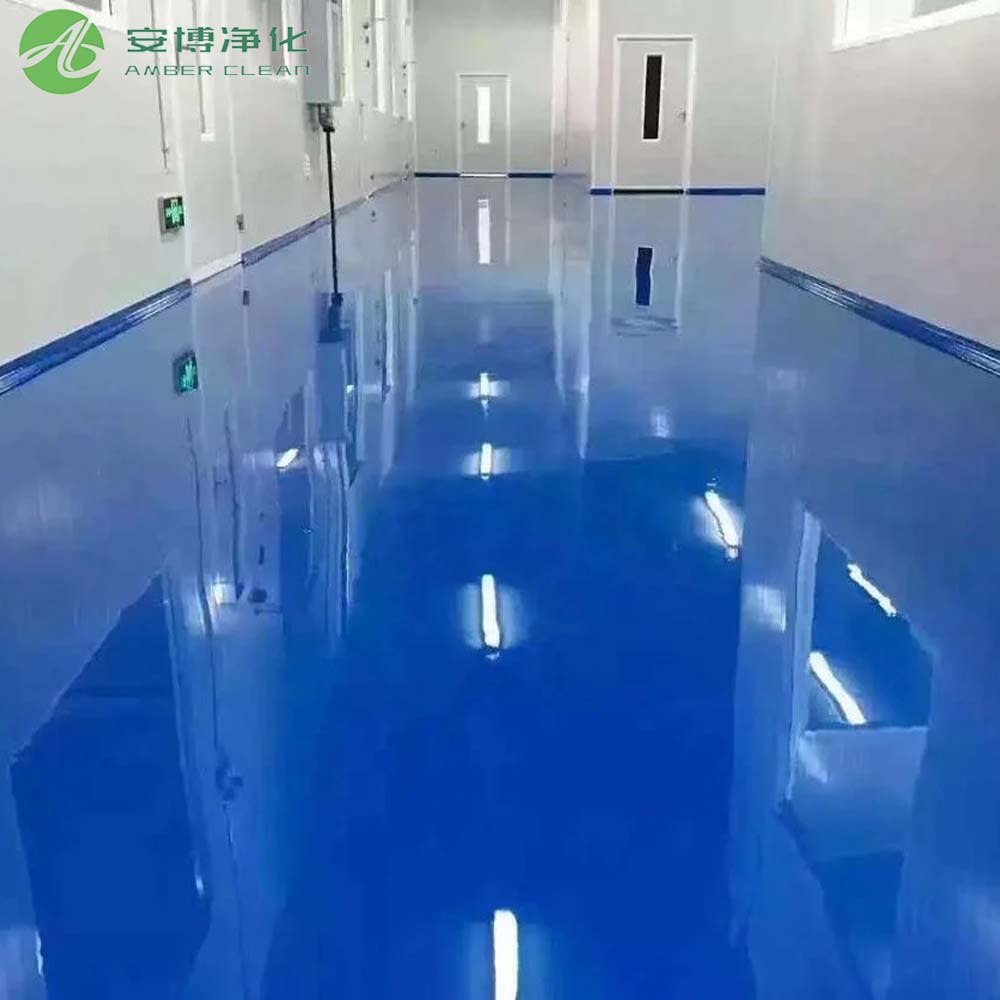 Diseño modular de la sala de limpieza y construcción del servicio único