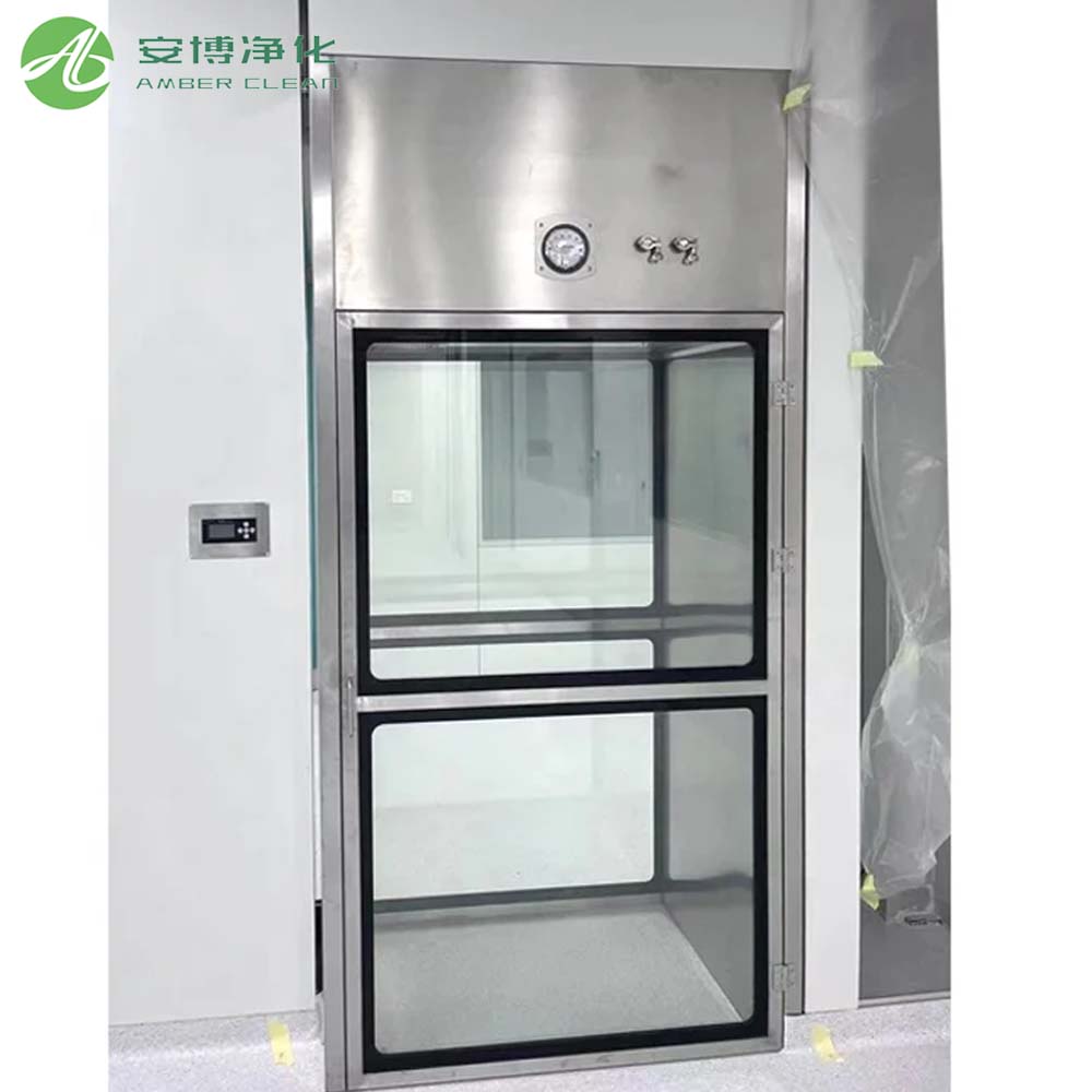 Caja de paso de bajo ruido UV con puerta electrónica