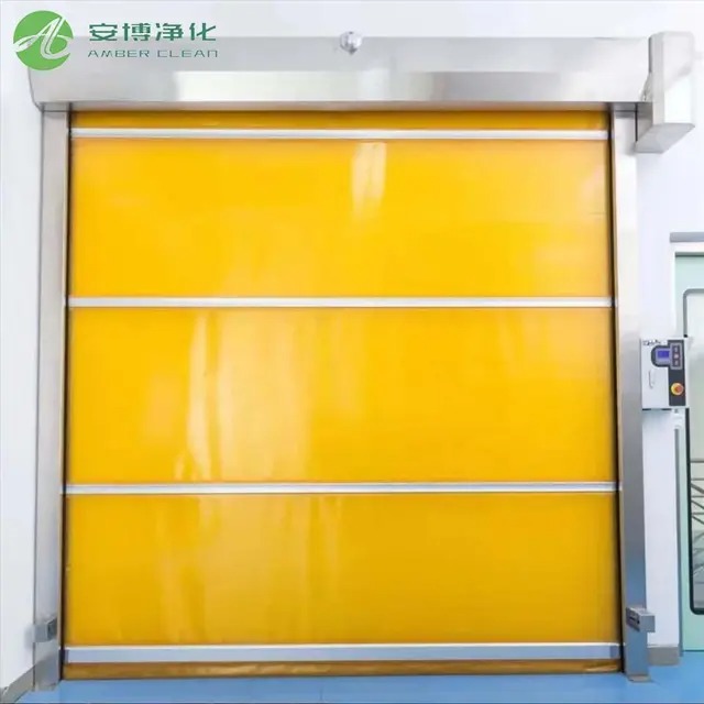 Puerta de la sala limpia