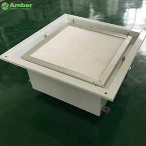 Filtro de fuga cero de ámbar la caja HepA de sello líquido de filtro U15 para la sala de limpieza GMP