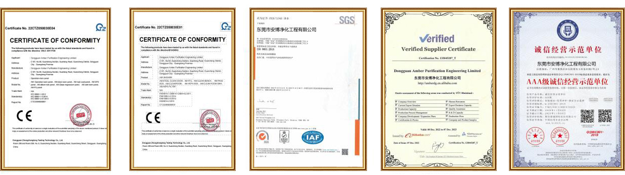 Certificado de ámbar