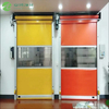 Puerta de fuego de doble pista de control remoto de color personalizado