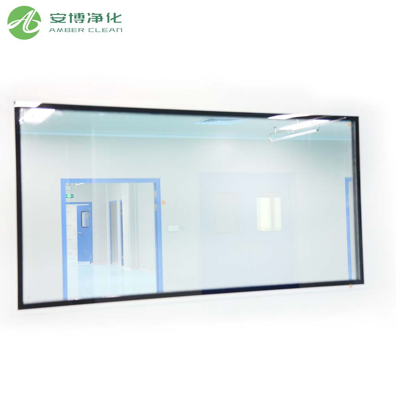 Panel de vista de sala limpia GMP para paneles de pared de partición interna