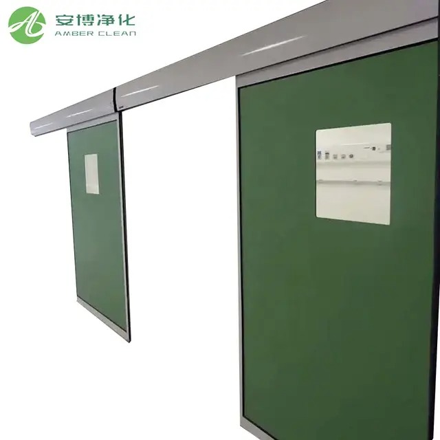 Puerta de la sala limpia