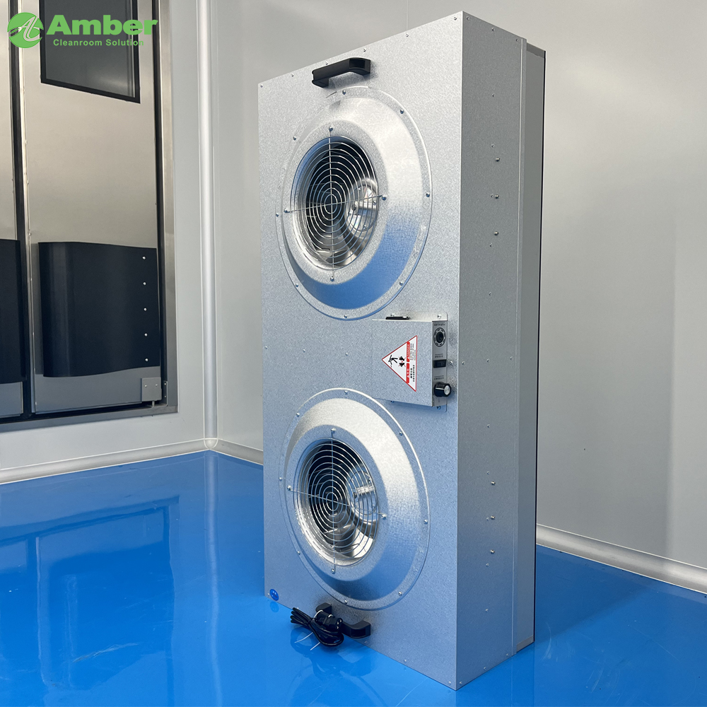 Anti-gotas impermeables 1600m³/h 1175*575 AC Dual ventilador FFU Ventilador de filtro de ventilador