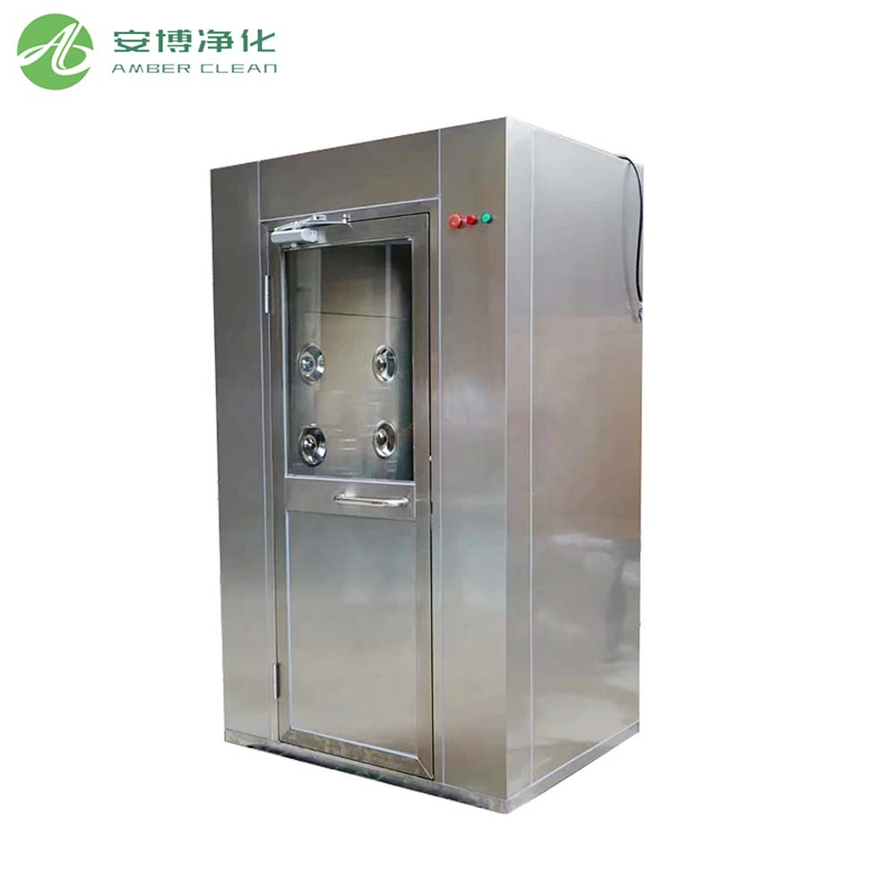 Ducha de aire de la puerta corredera de la puerta corredera estándar ISO para la habitación limpia modular 